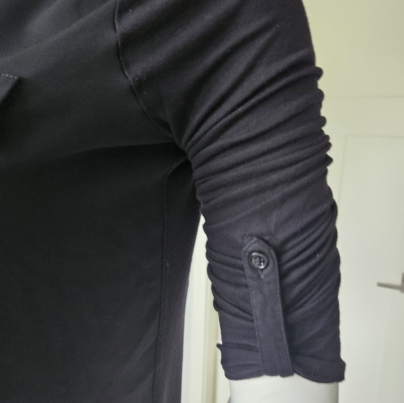 EUC Size Small INC International Concepts Black Blouse - Picture 5 of 9